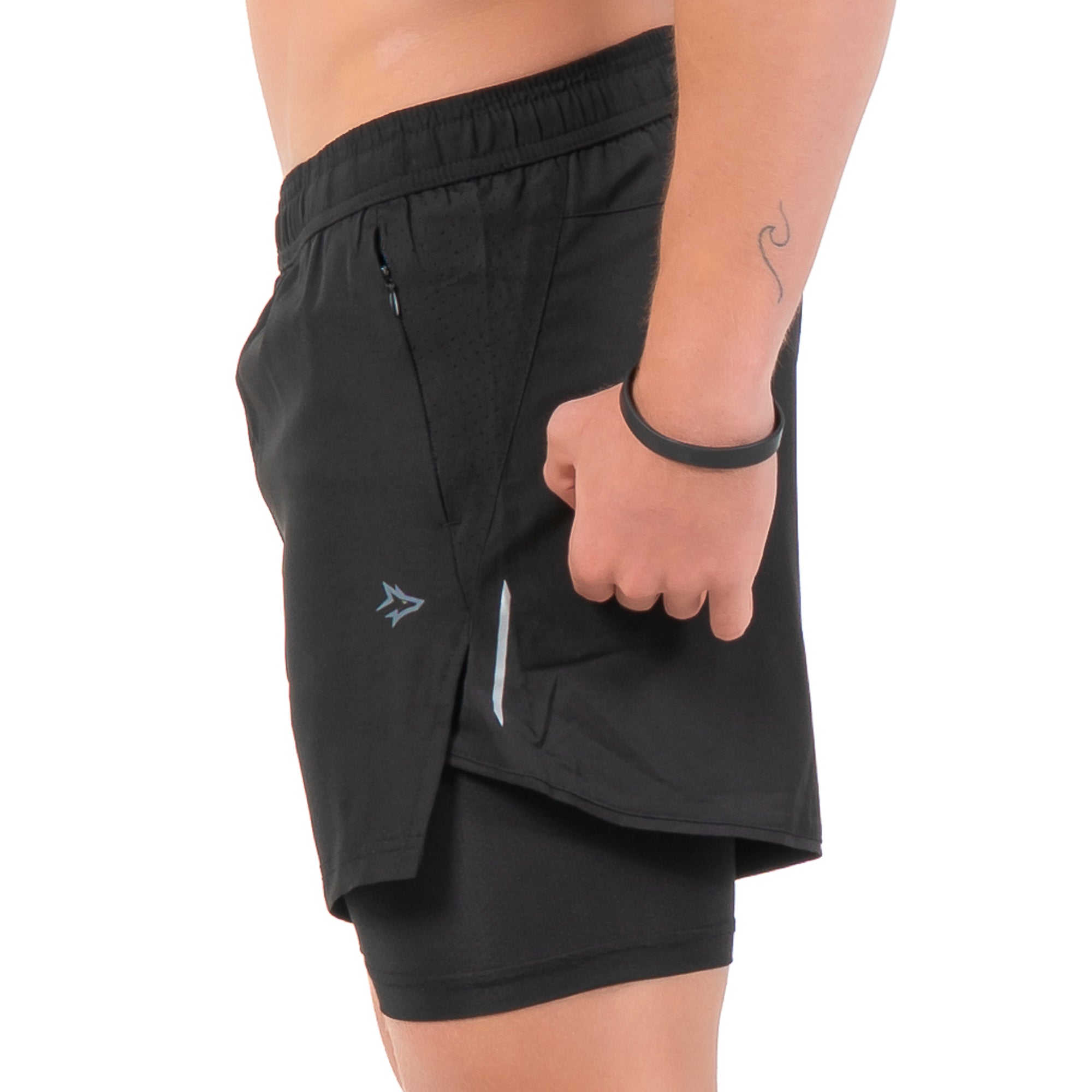 Short Dry Fit Compressão Lupus Preto