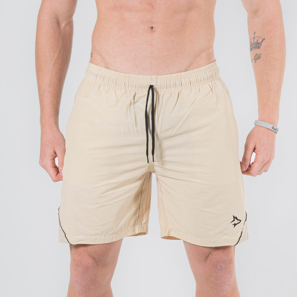 Short Poliamida Lupus Bege