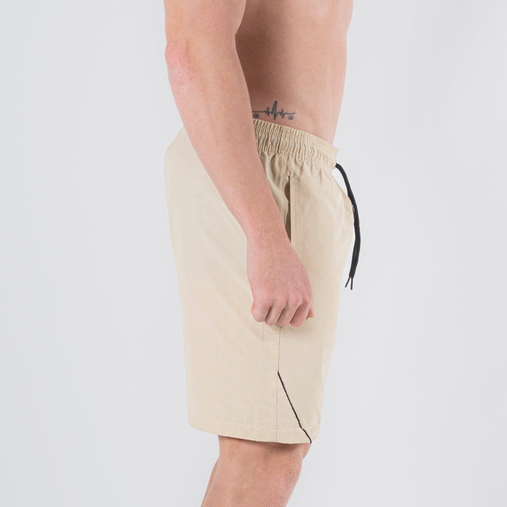 Short Poliamida Lupus Bege