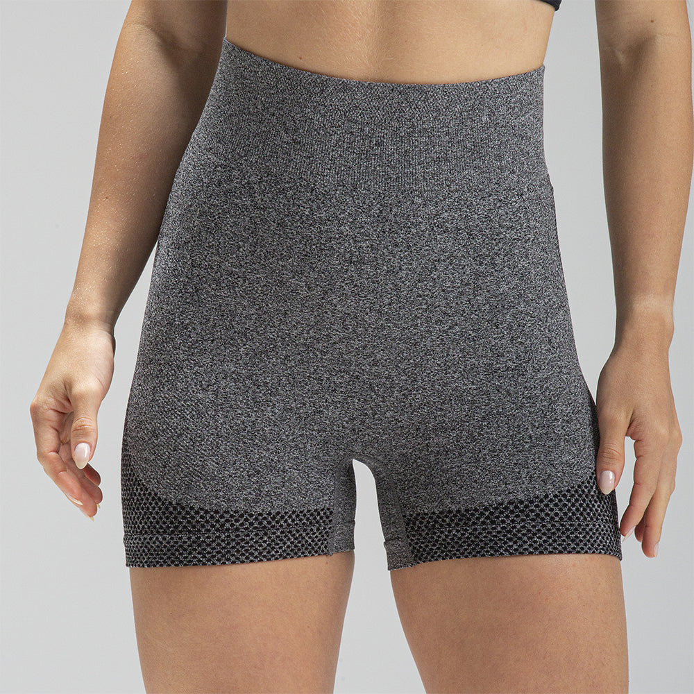 Short Mescla Preto Seamless Alpha Co.