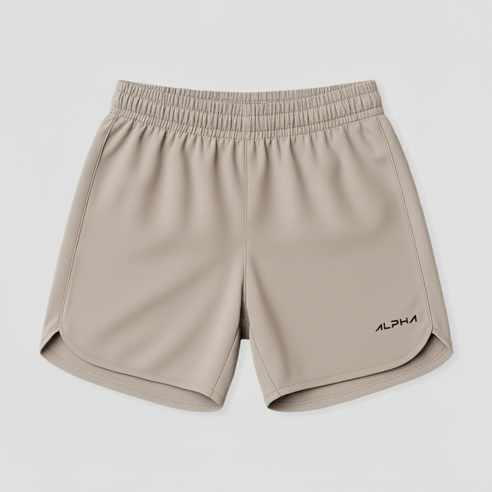 Short Corrida Masculino Dry Fit - Caqui