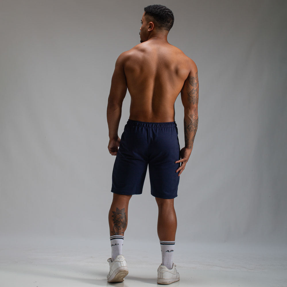 Bermuda Moletom Athletic Marinho