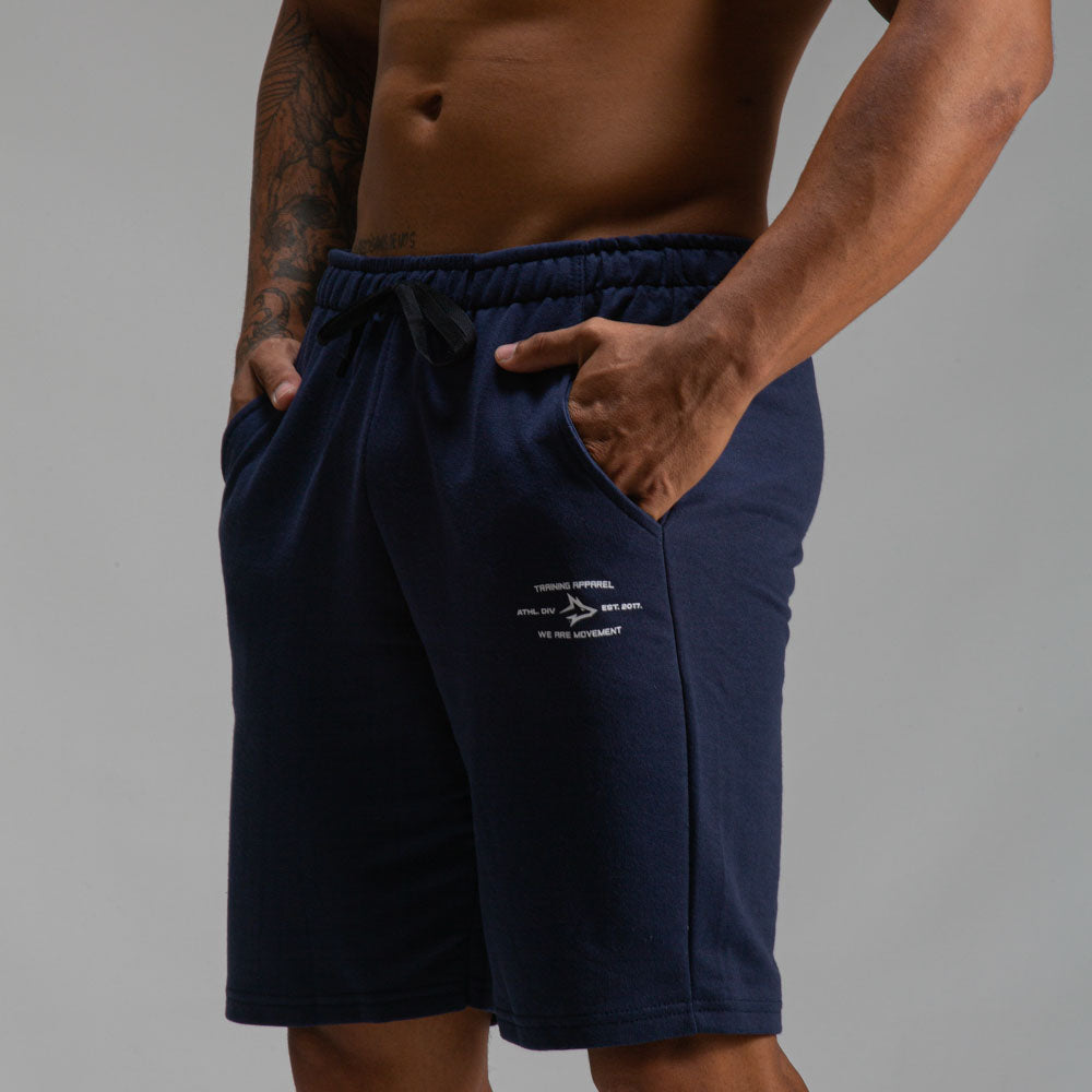 Bermuda Moletom Athletic Marinho