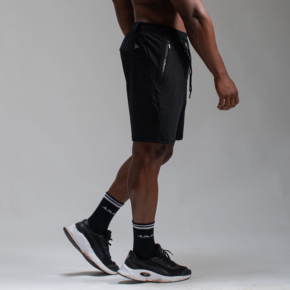 Bermuda Dry Fit Performance Preto