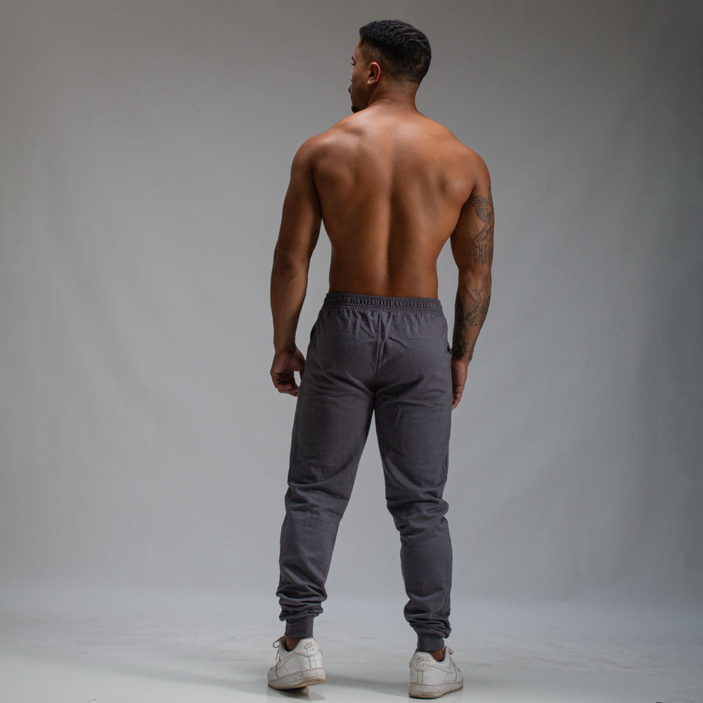 Calça Moletom Jogger Athletic Chumbo