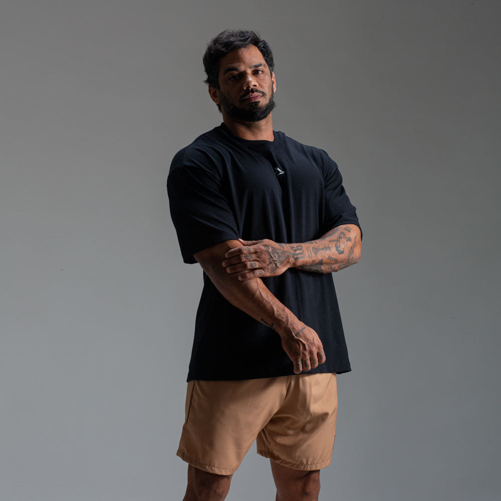 Camiseta Oversized Heavy Preto