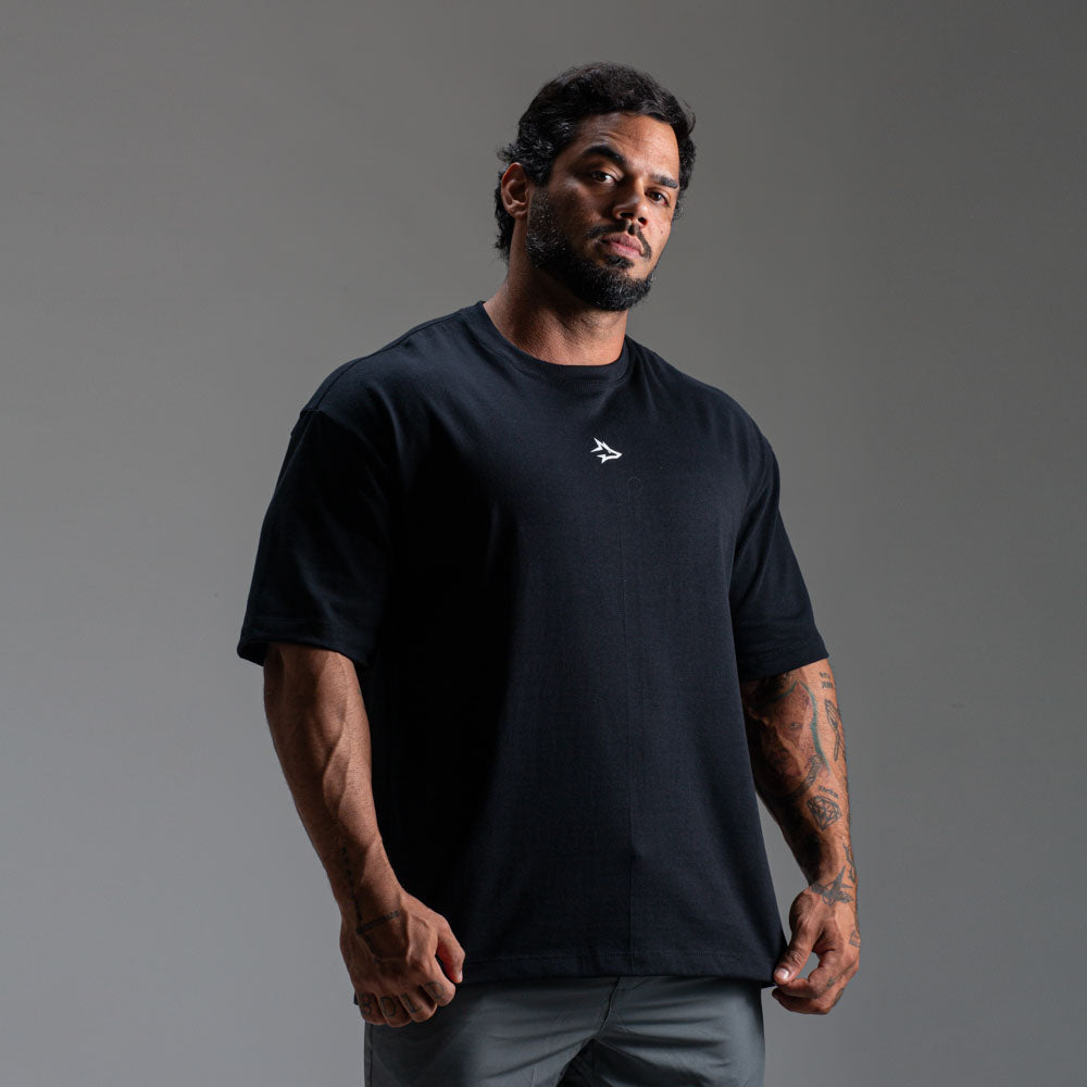 Camiseta Oversized Hero Preto