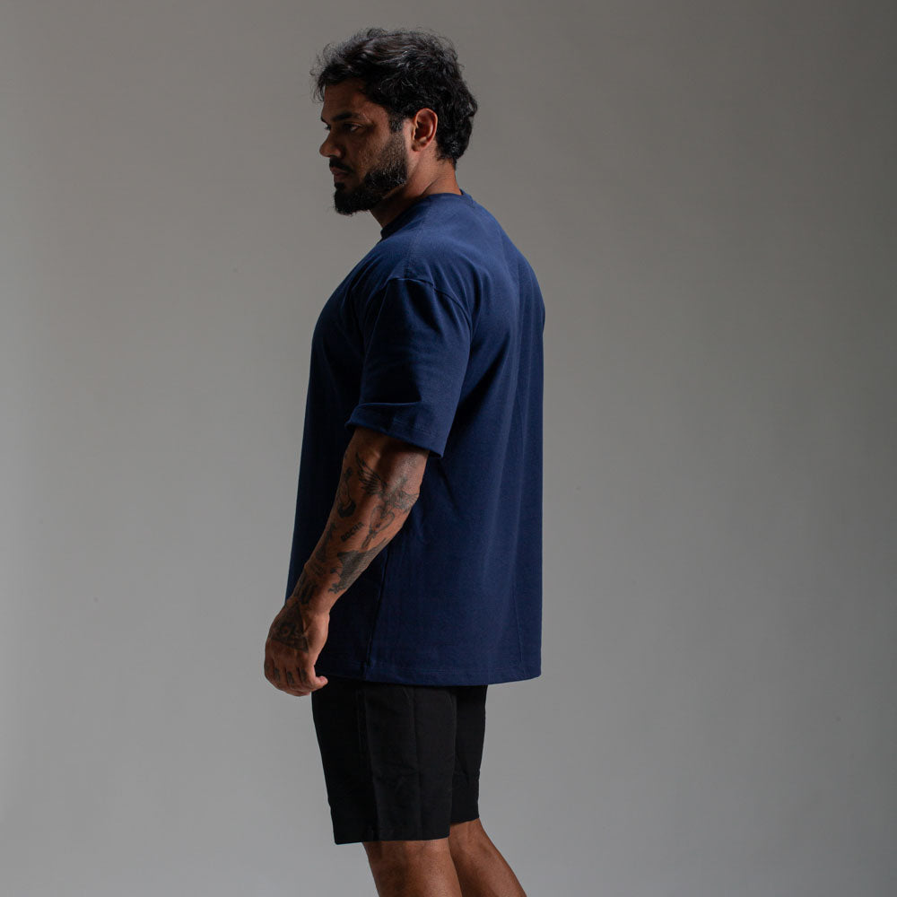 Camiseta Oversized Legacy Azul Marinho