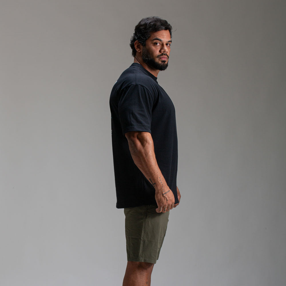Camiseta Oversized Power Preto