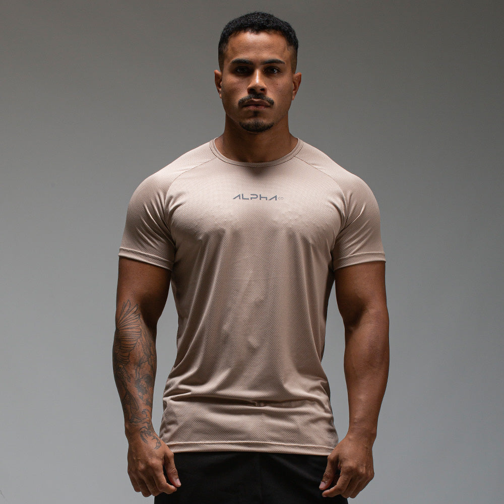 Camiseta Dry Fit New Fluid Caqui Monk