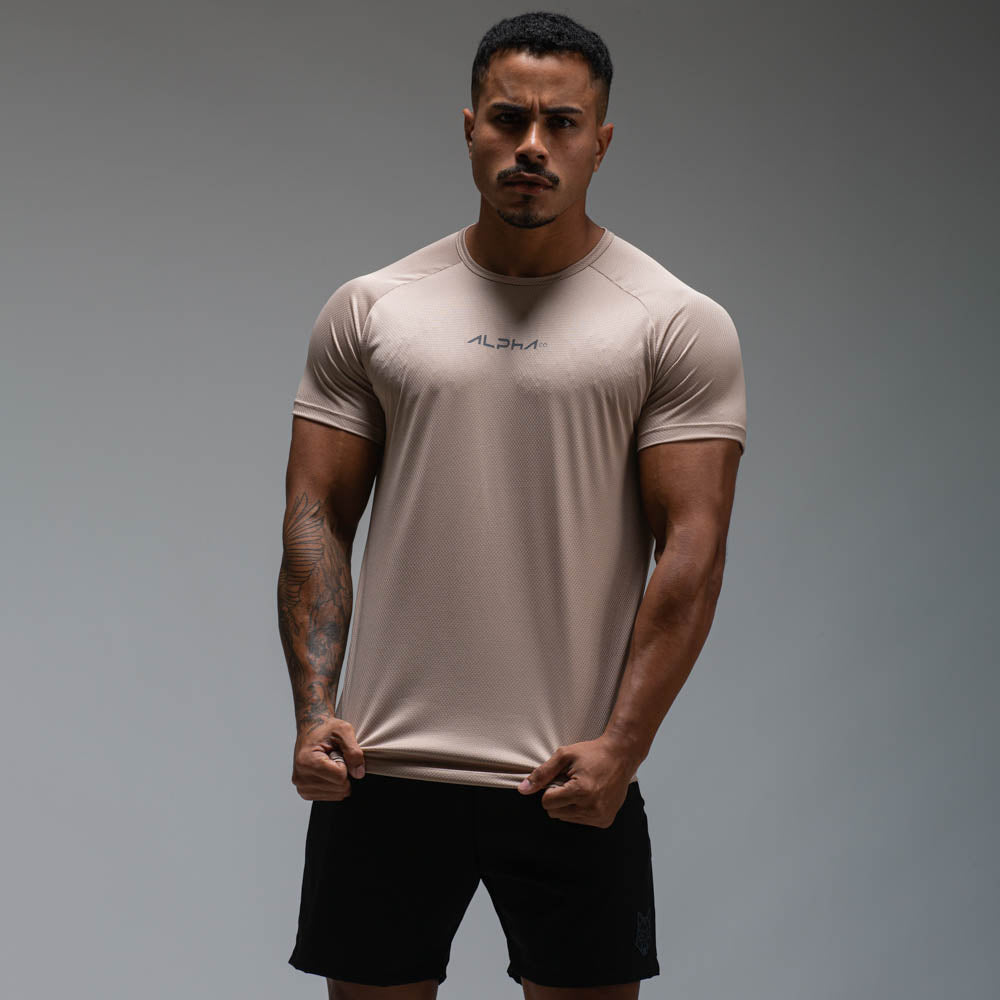 Camiseta Dry Fit New Fluid Caqui Monk