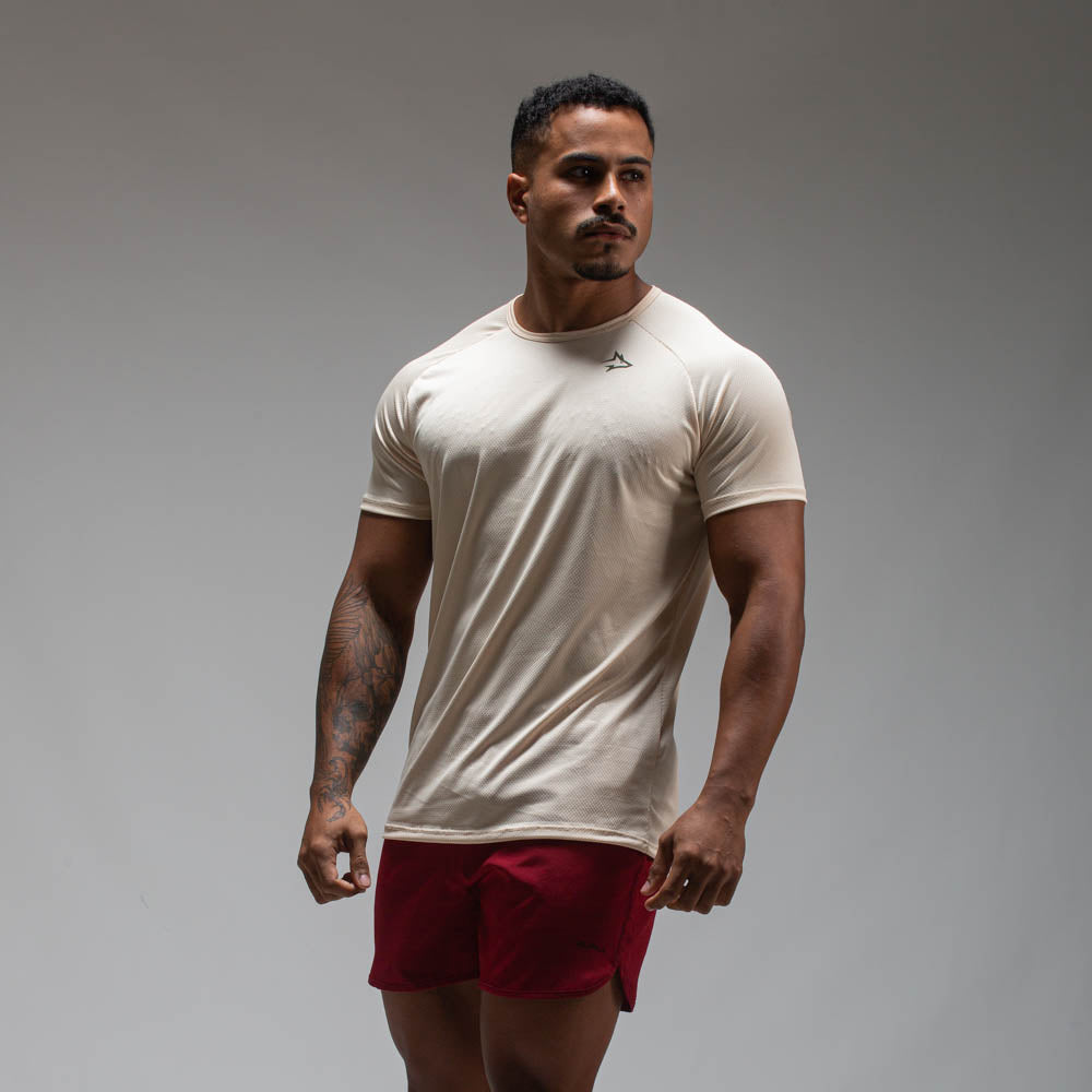 Camiseta Dry Fit New Lupus Caqui Trigo