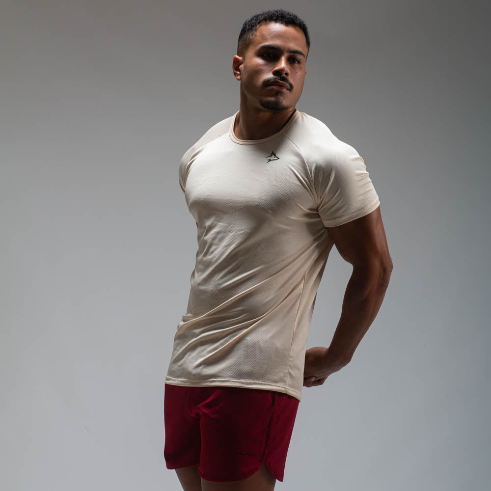 Camiseta Dry Fit New Lupus Caqui Trigo