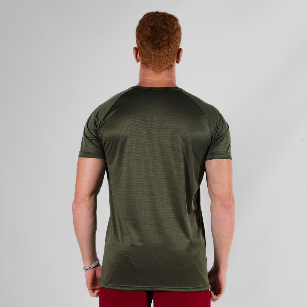 Camiseta Dry Fit Light Lupus Verde Uva