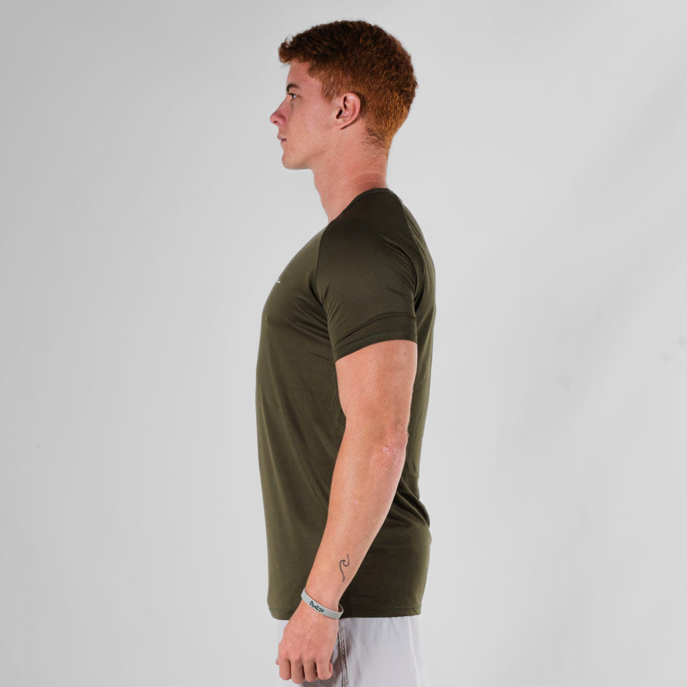 Camiseta Dry Fit Line Move Verde Uva