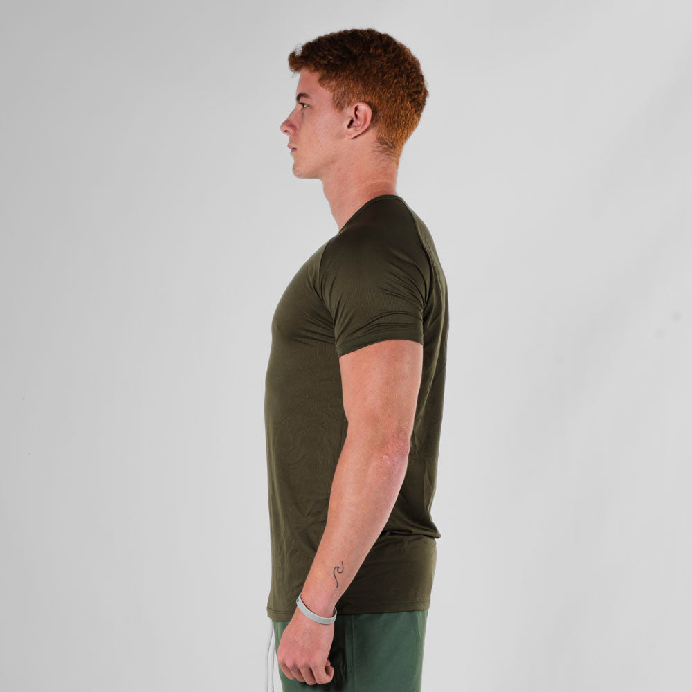 Camiseta Dry Fit Motion Verde Uva