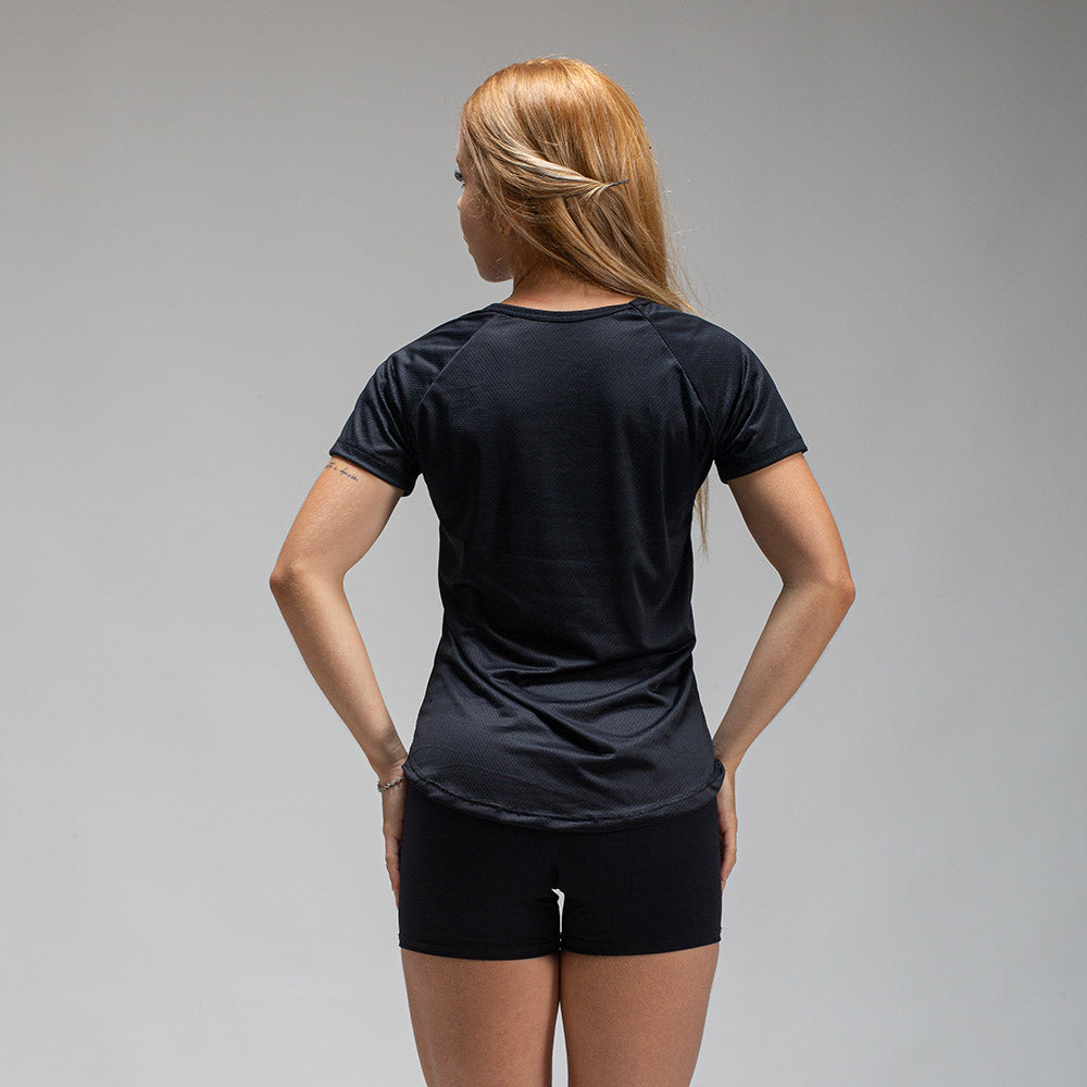 Camiseta Feminina Dry Fit Peformance Black