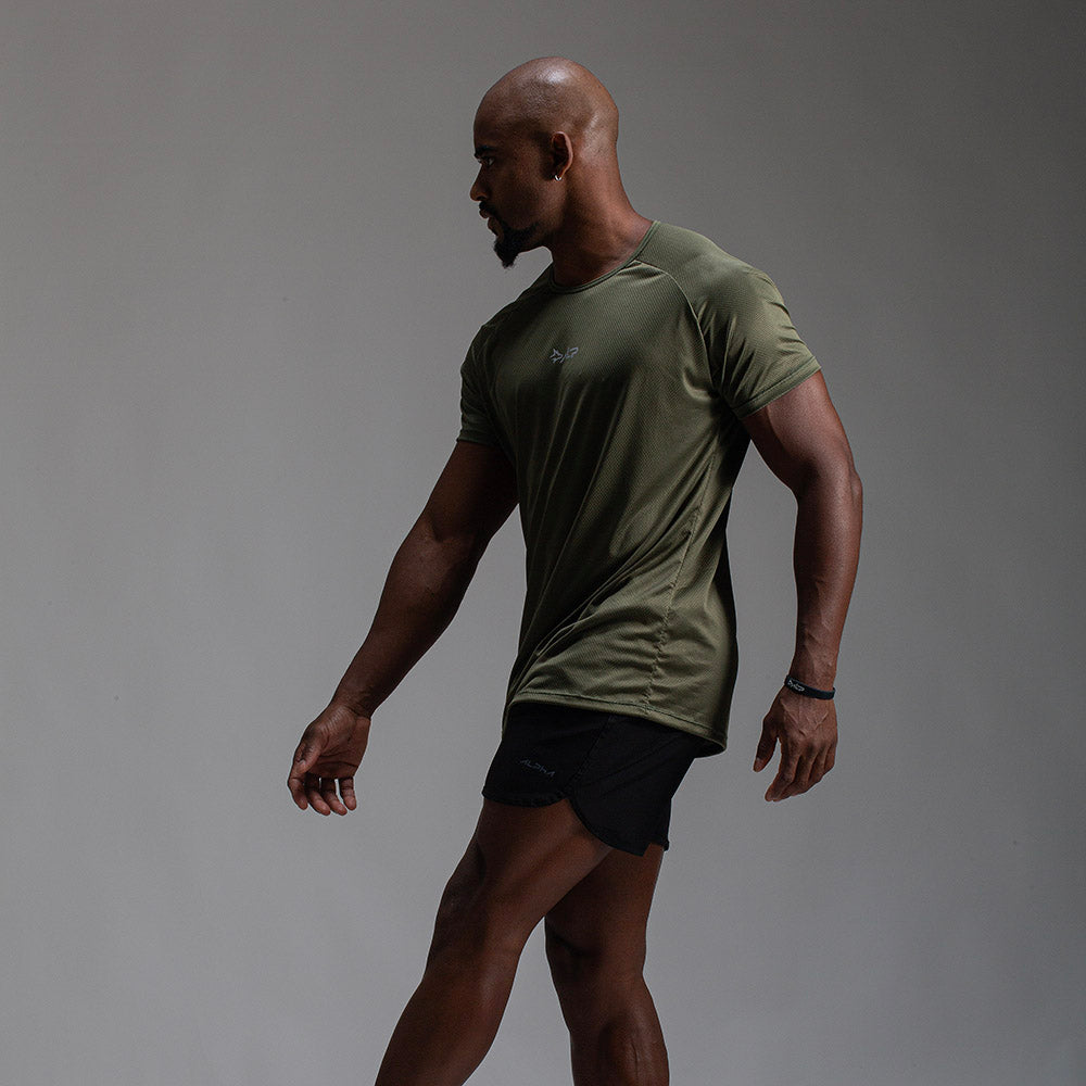 Camiseta Dry Fit New Tenacity Verde Uva