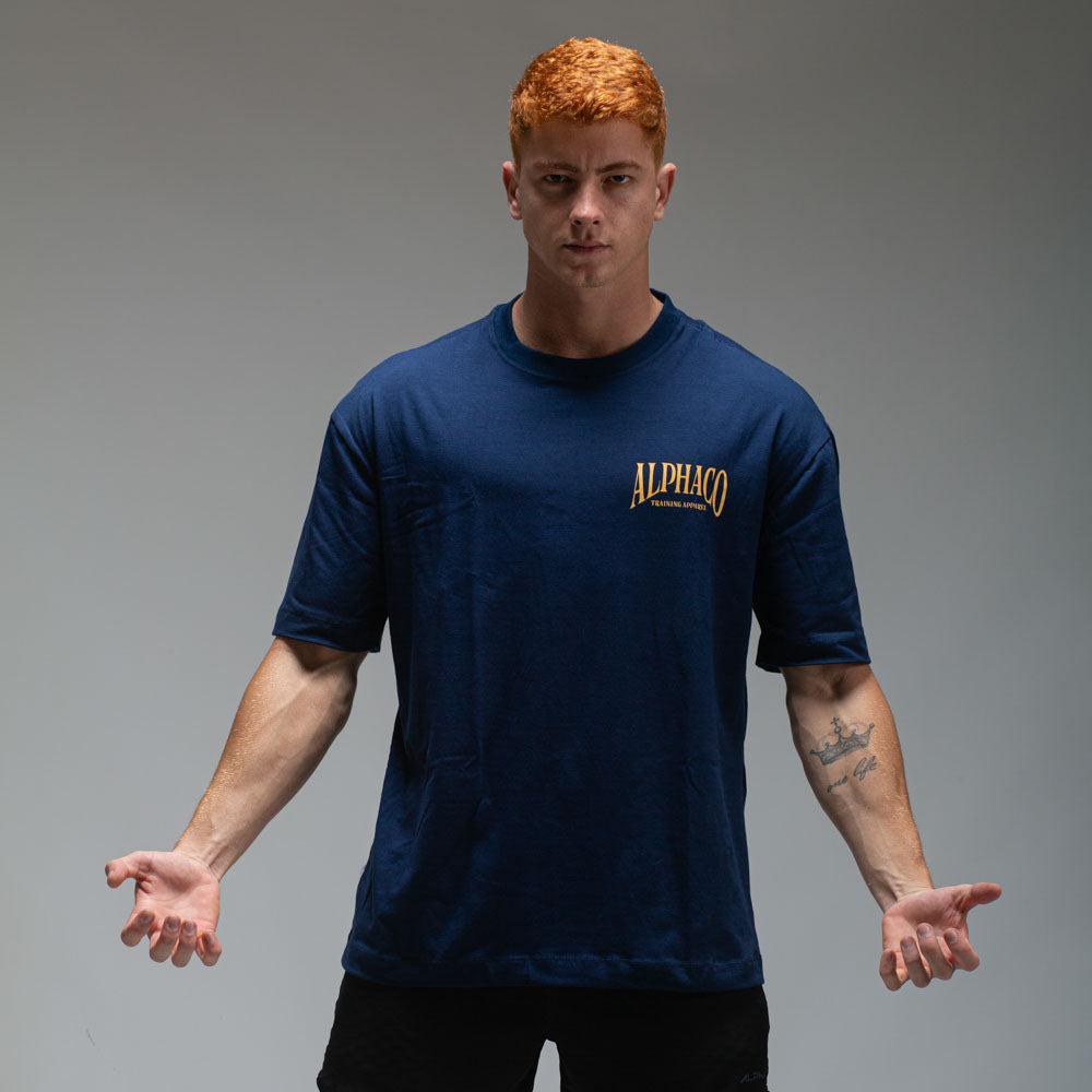 Camiseta Oversized Classic Azul Marinho