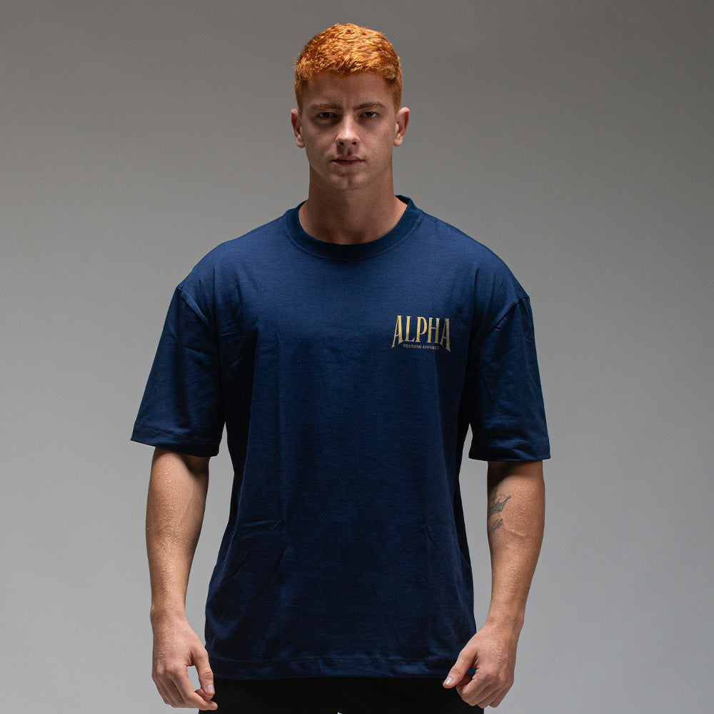 Camiseta Oversized Classic Azul Marinho