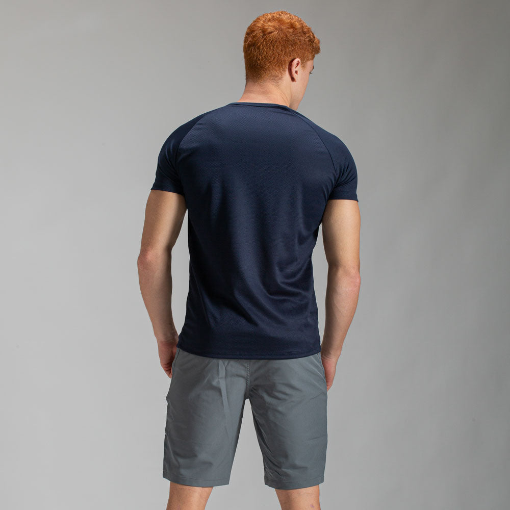 Camiseta Dry Fit Tenacity Azul Noturno