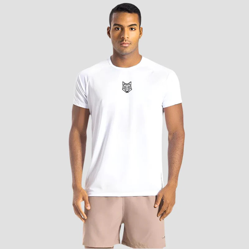 Kit 5 Camisetas Dry Fit Lobo Gemétrico