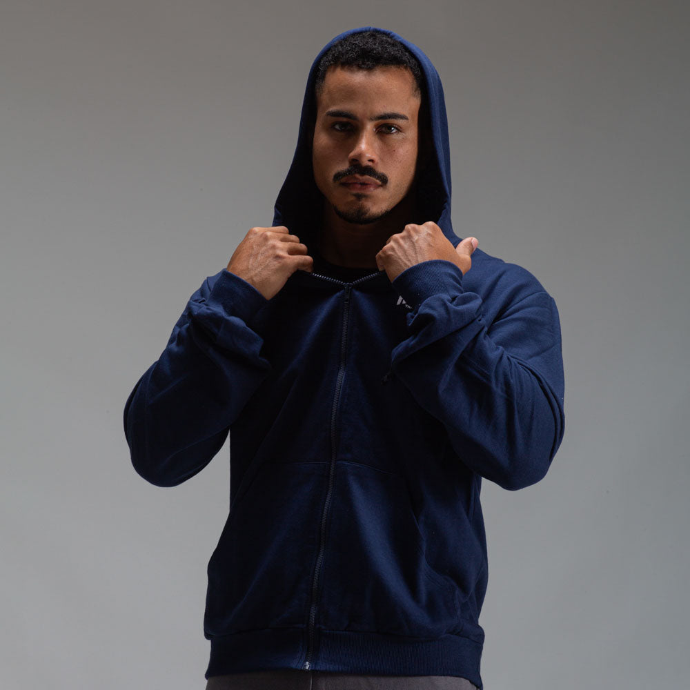 Casaco Moletom Strong Marinho