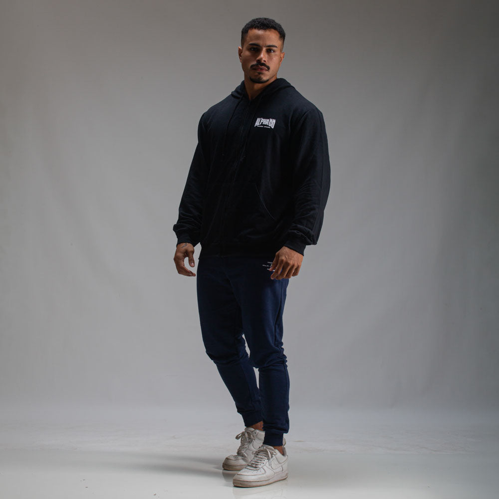 Casaco Moletom Strong Preto