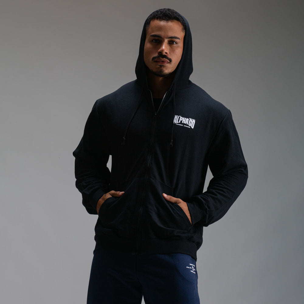 Casaco Moletom Strong Preto