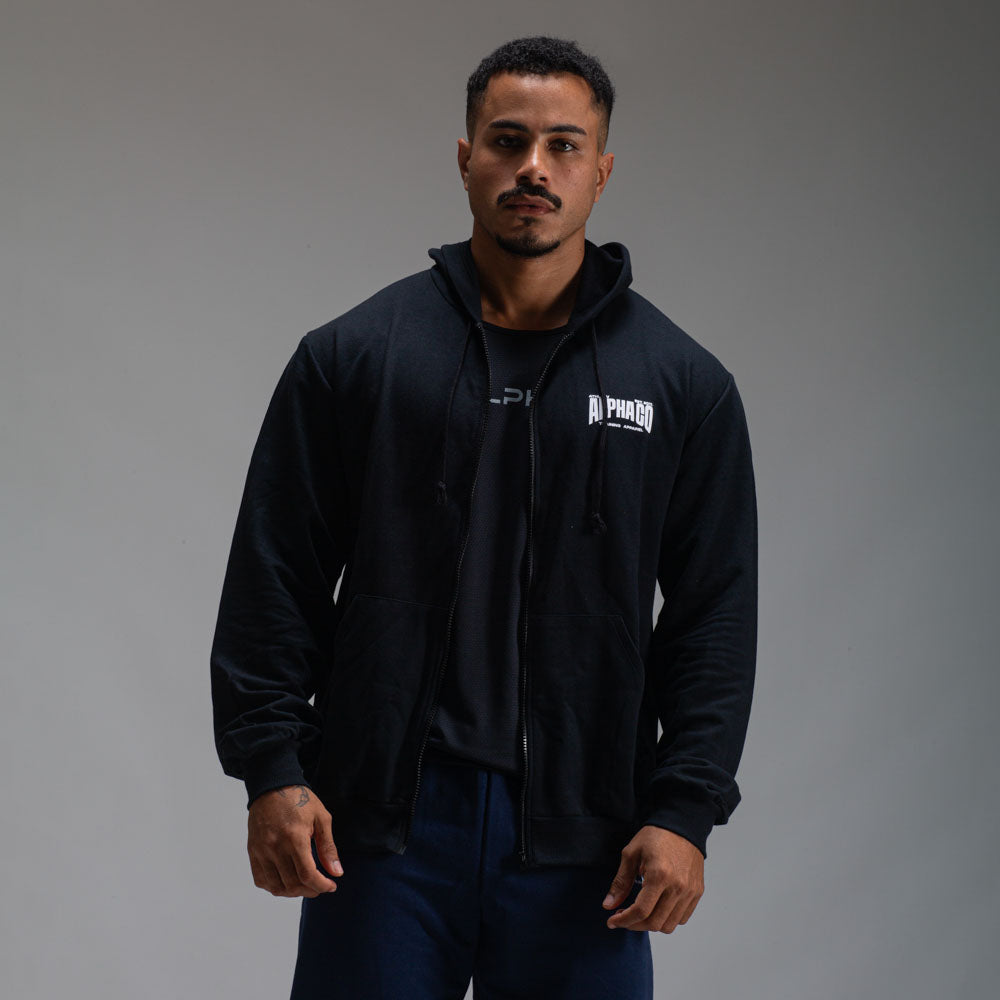 Casaco Moletom Strong Preto