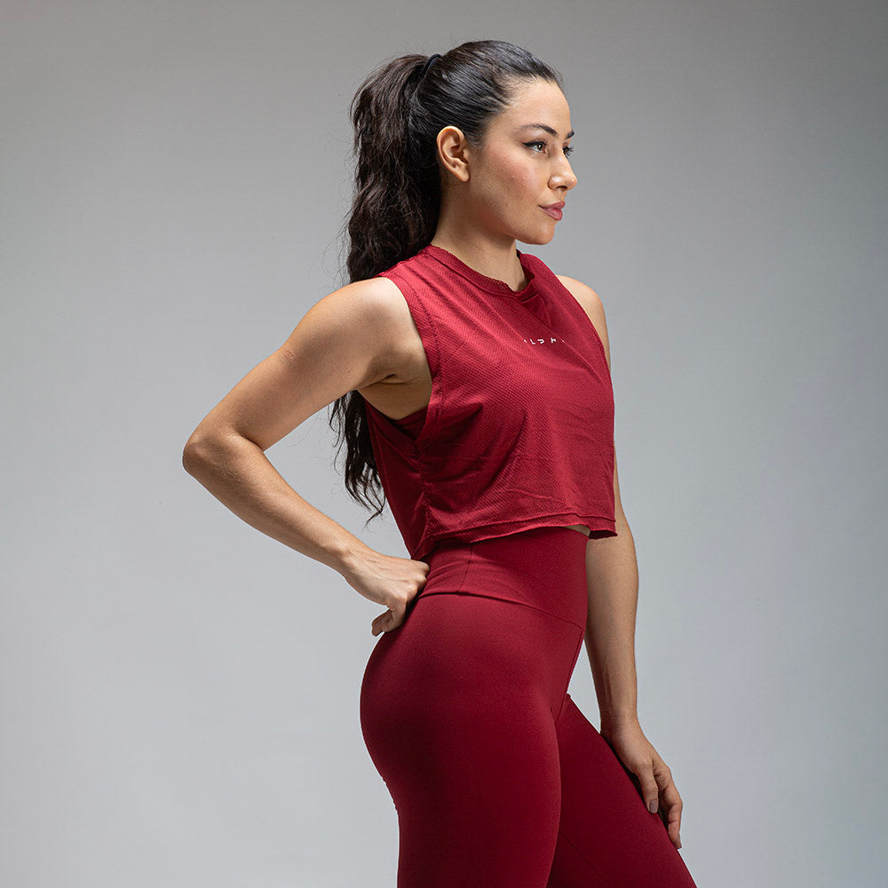 Cropped Dry Fit New Horizon Vermelho Biking