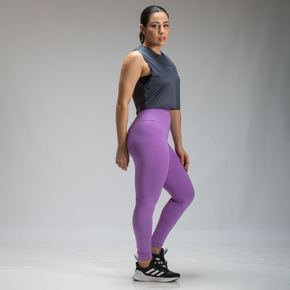 Cropped Dry Fit New Horizon Cinza Sombra