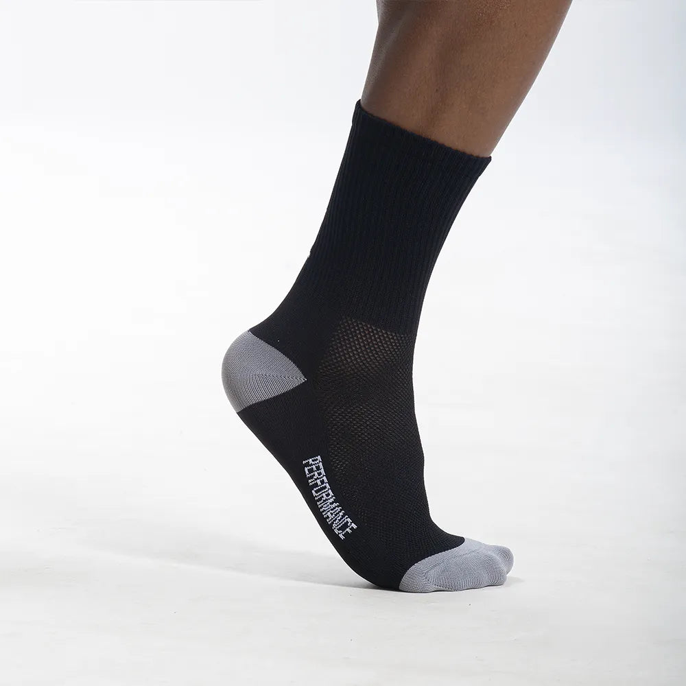 Meia Performance Alpha - Preto