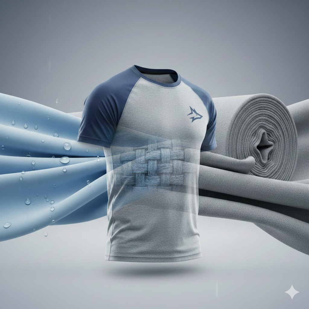 Poliéster vs Poliamida: Qual é o Melhor Tecido para Sua Camiseta Dry Fit Alpha?