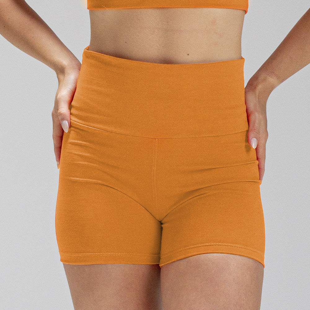 Short Basic New Horizon Amarelo Mostarda