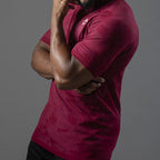 Camiseta Apex Dry New Lupus Vinho - Sem Costura