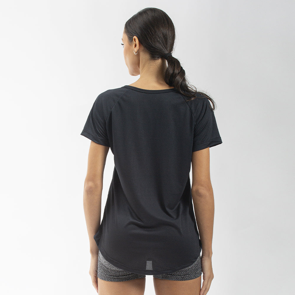 Camiseta Feminina Dry Fit Peformance Black