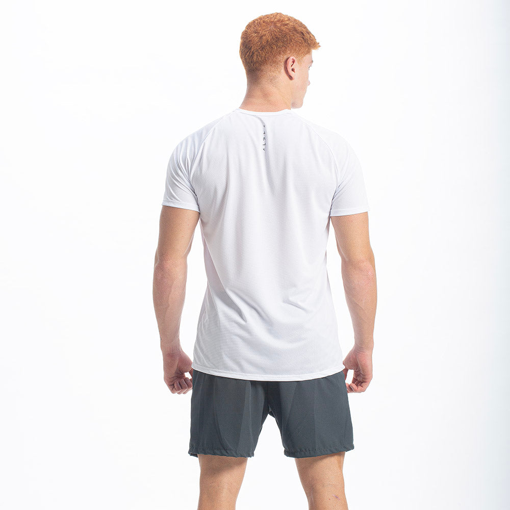 Camiseta Dry Fit Horizon Back Branca