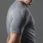 Camiseta Apex Dry Middle Lupus Cinza - Sem Costura