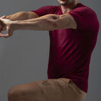 Camiseta Apex Dry New Tenacity Vinho - Sem Costura