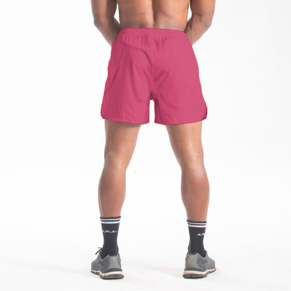 Short Corrida Masculino Dry Fit - Bordô