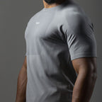 Camiseta Apex Dry New Tenacity Cinza - Sem Costura