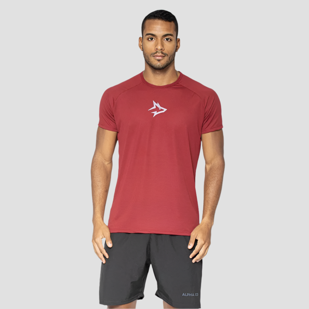 Camiseta Dry Fit Middle Lupus Vermelho Biking