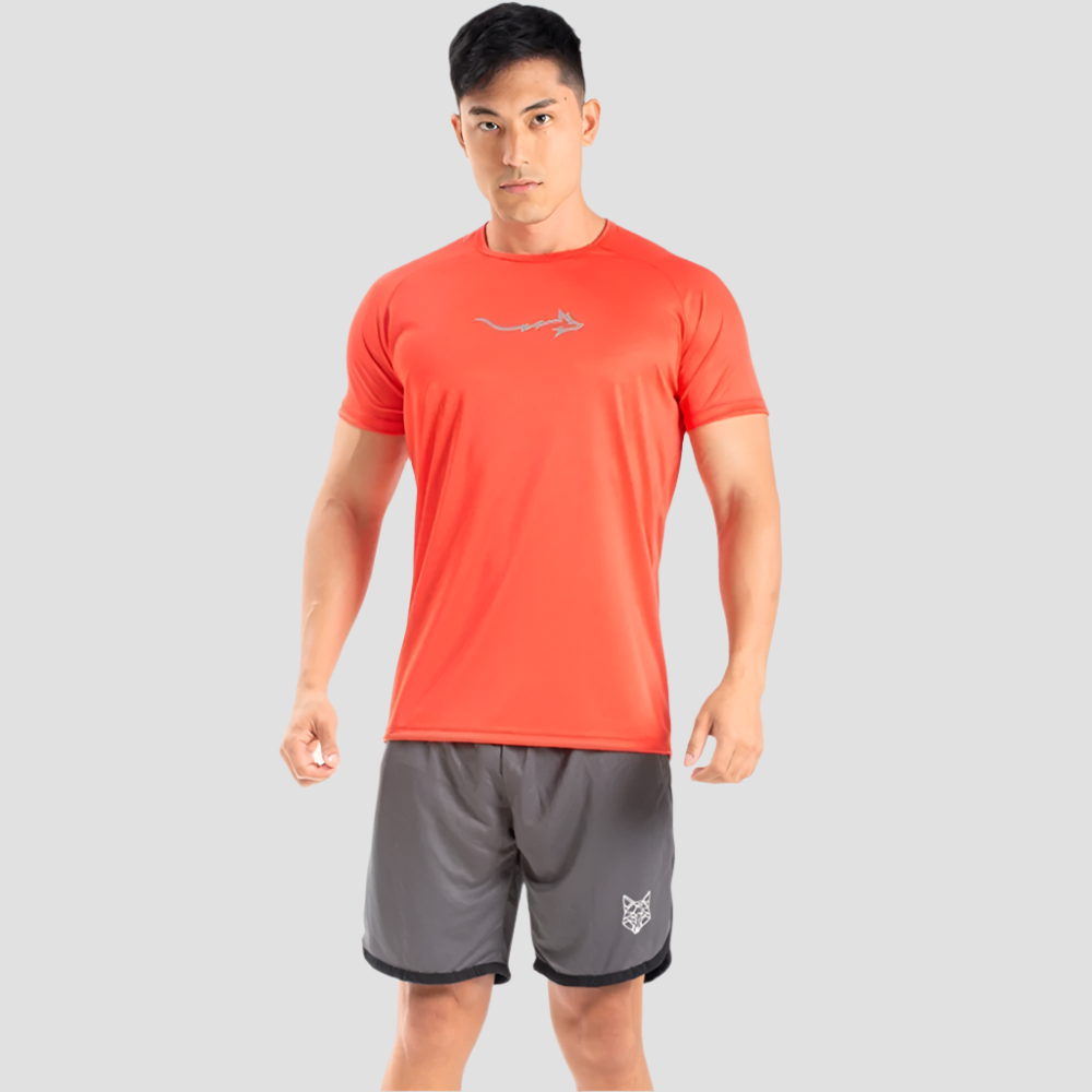Camiseta Dry Fit New Move Vermelho Vivo