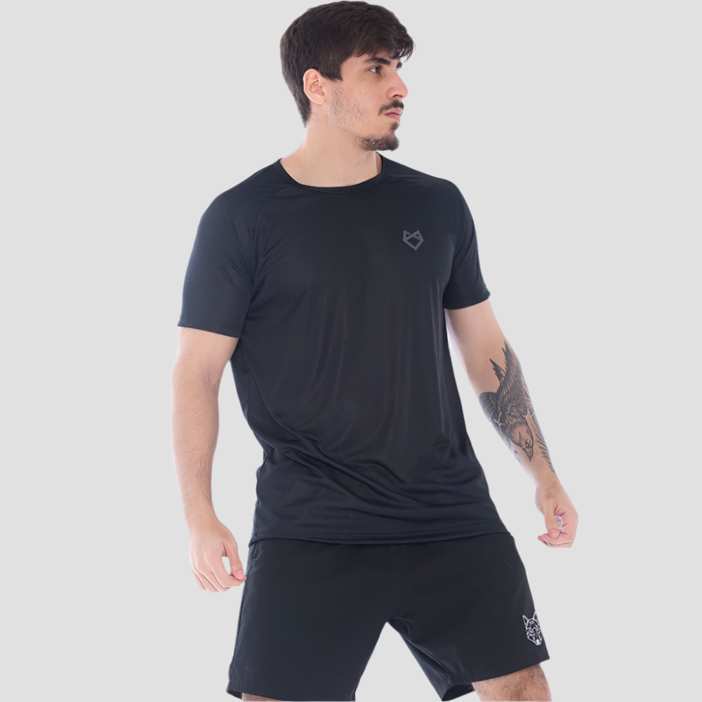 Camiseta Dry Fit Infinity Preto