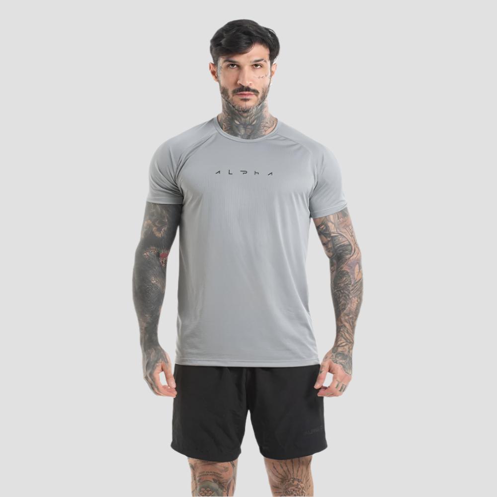 Camiseta Dry Fit Horizon Granizo