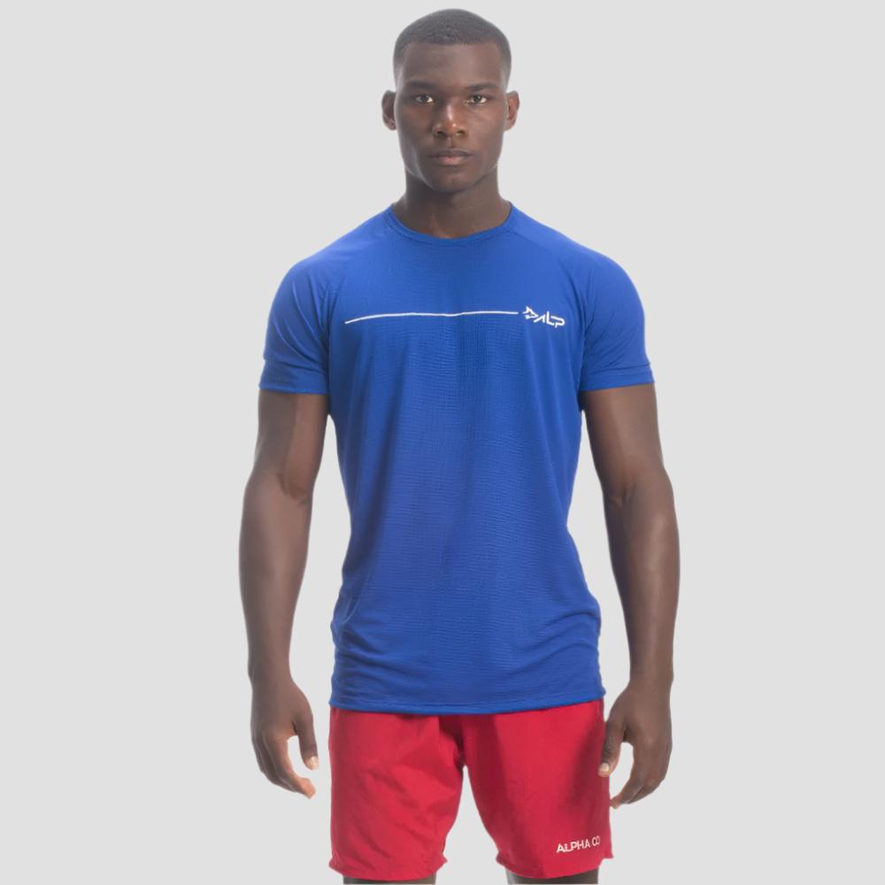 Camiseta Dry Fit Tenacity Azul Jazz