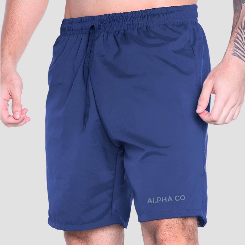 Short Dry Essential Azul Marinho