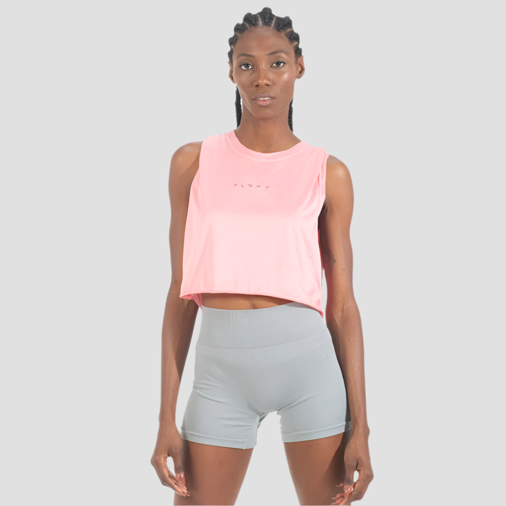 Cropped Dry Fit New Horizon Rosa Flamingo