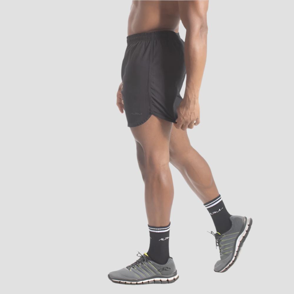 Short Corrida Masculino Dry Fit - Preto